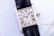 Faux Cartier Tank Louis Watch For Sale - White Dial Black Leather Strap Watch (2)_th.jpg